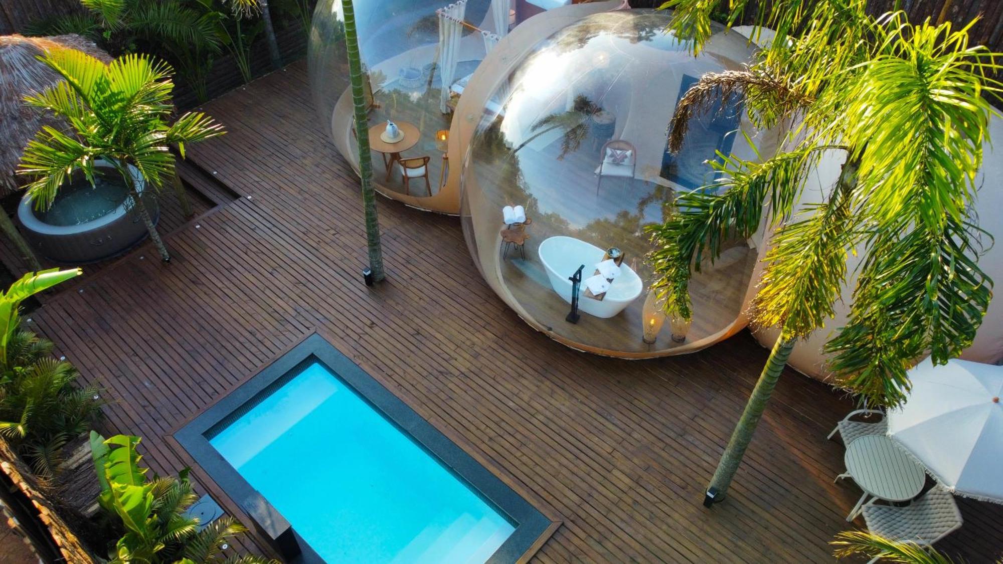 Zion Bubble Glamping Hotel Florianópolis Kültér fotó