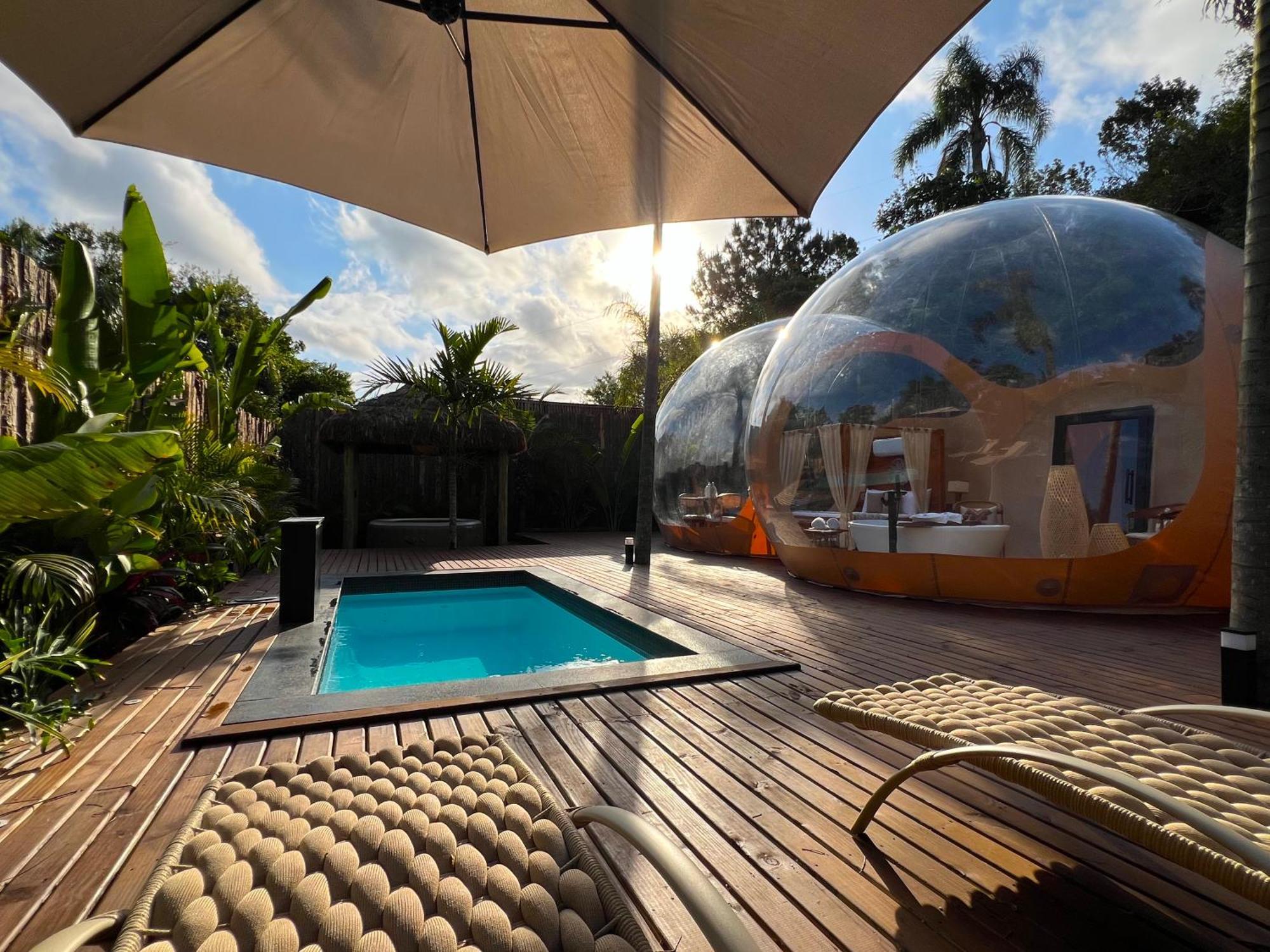 Zion Bubble Glamping Hotel Florianópolis Kültér fotó