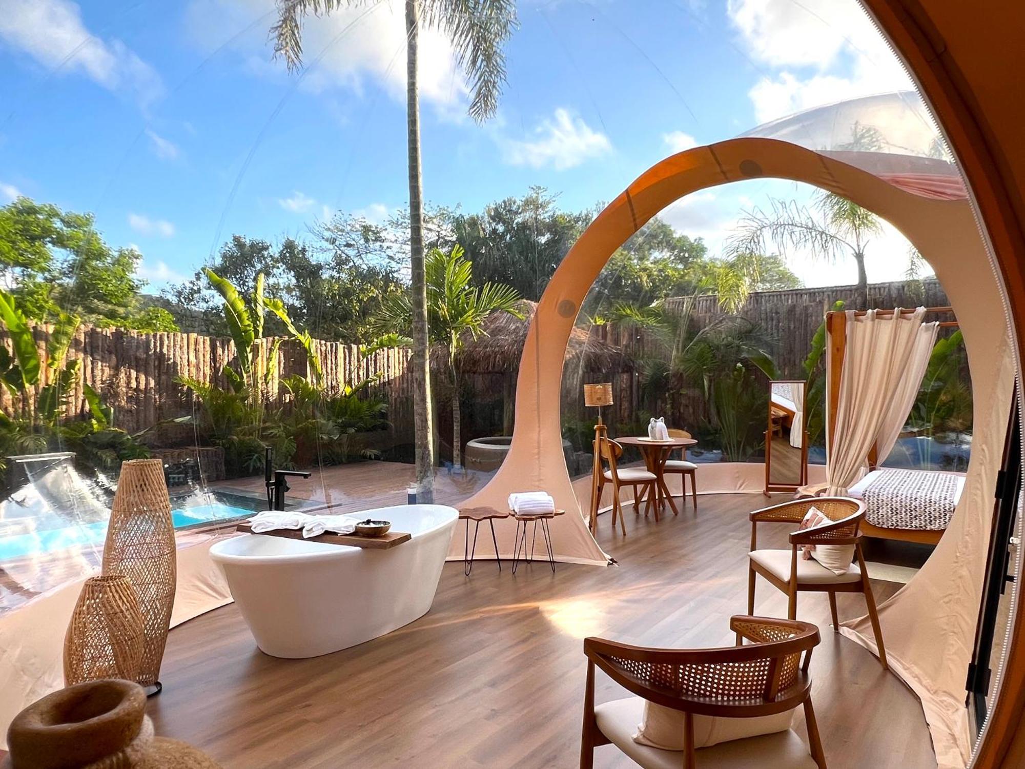 Zion Bubble Glamping Hotel Florianópolis Kültér fotó