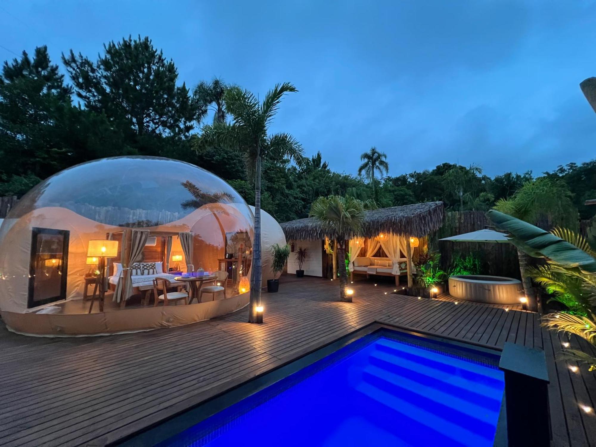 Zion Bubble Glamping Hotel Florianópolis Kültér fotó